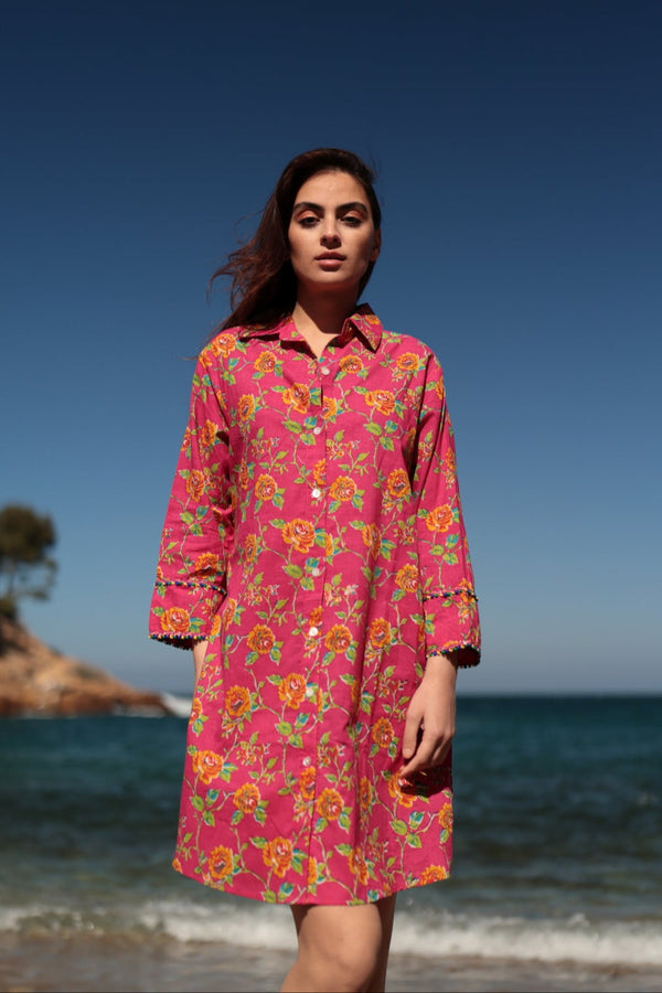 BLUMENHEMDKLEID