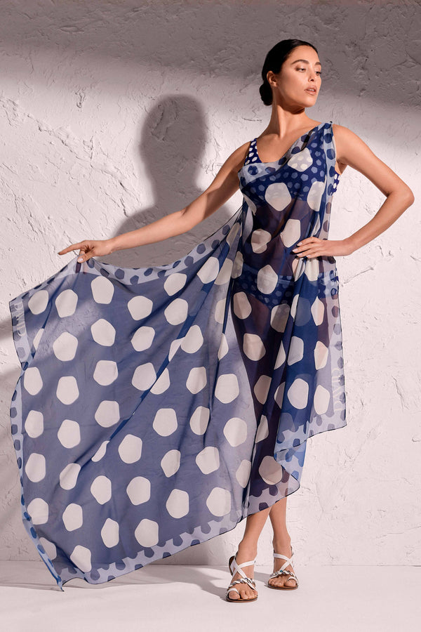 PAREO FOULARD PUNKTE ELDA