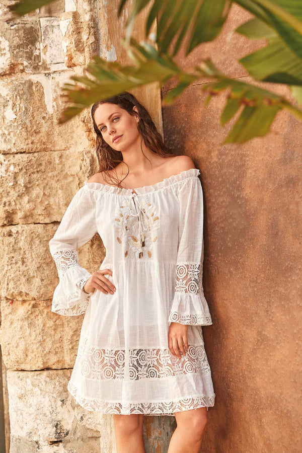 KLEID AUS SPITZENSTOFF NICOLE