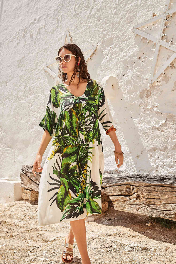 Langer tropischer Kaftan