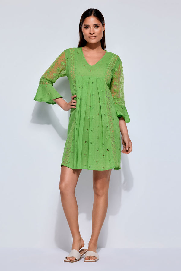 KLEID SPITZENSTOFF SANGALLO