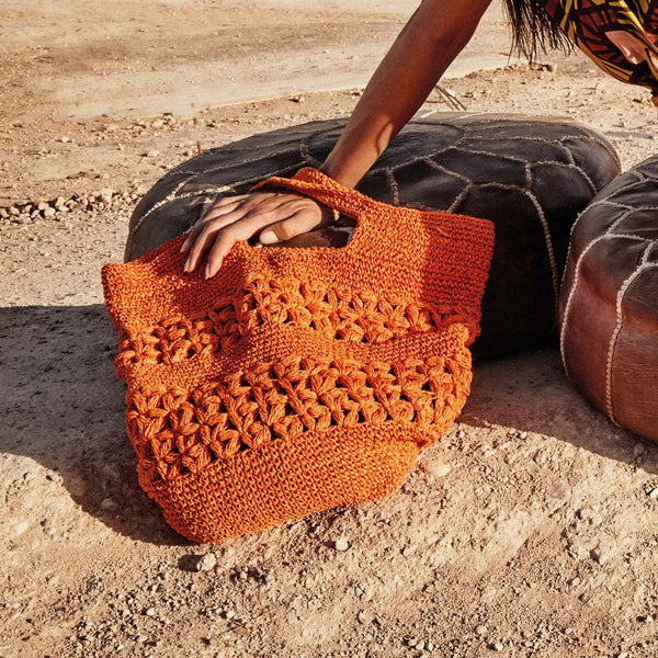 GEFLOCHTENE TASCHE CLELIA