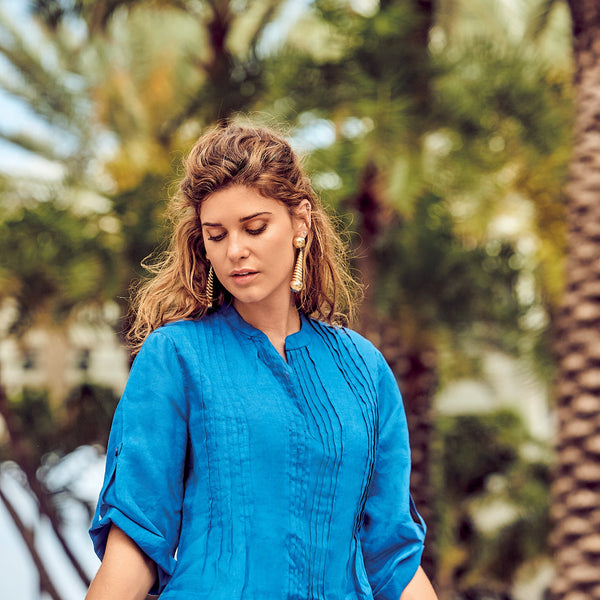 HEMDKLEID IN BLAU