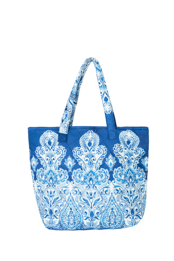 STRANDTASCHE BLAUE TÜNE