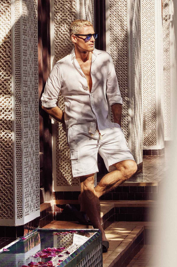 FRANCIS HEMD AUS LEINENMISCHUNG