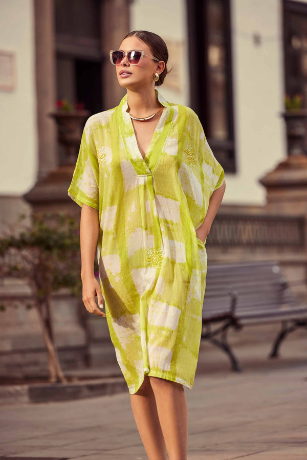 KLEID MIT V-AUSSCHNITT VANDA