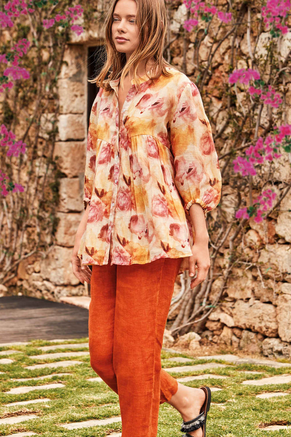 BLUSE MIT 3/4-ARM KALLY