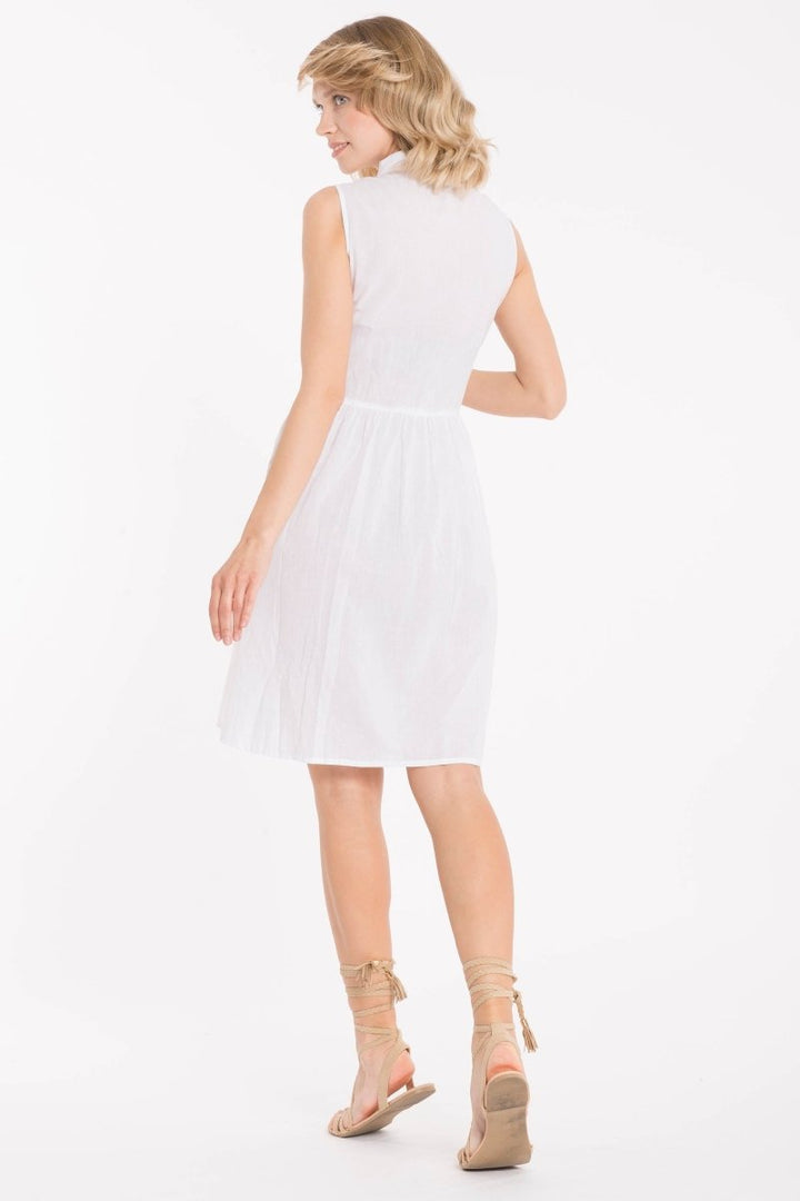 ABITO CAMICIA RICAMI- IC22-001 - #Moda Mare Positano#