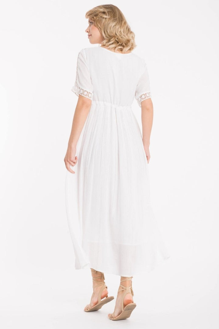 ABITO LUNGO INTARSI- IC22-007 - #Moda Mare Positano#