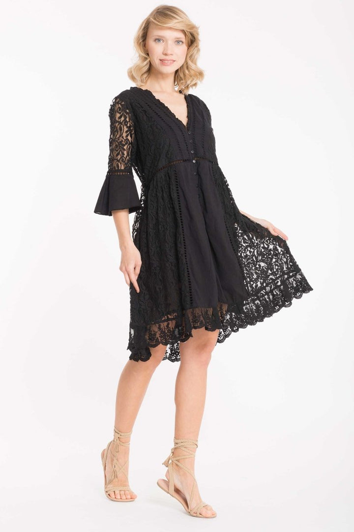 ABITO PIZZO VOLANT- IC22-012 - #Moda Mare Positano#