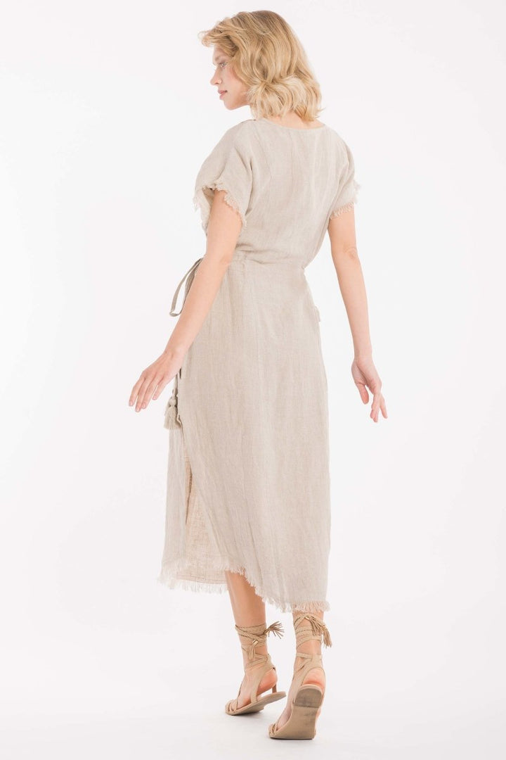 ABITO PURO LINO- IC22-075 - #Moda Mare Positano#