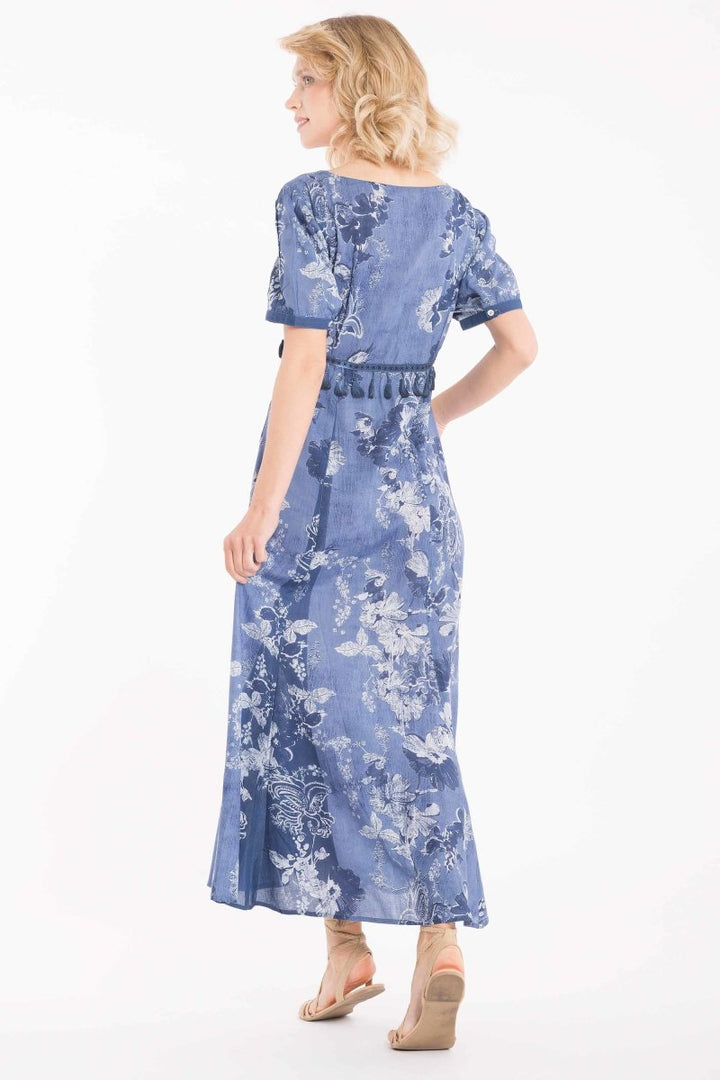 ABITO TONI BLU- IC22-162 - #Moda Mare Positano#