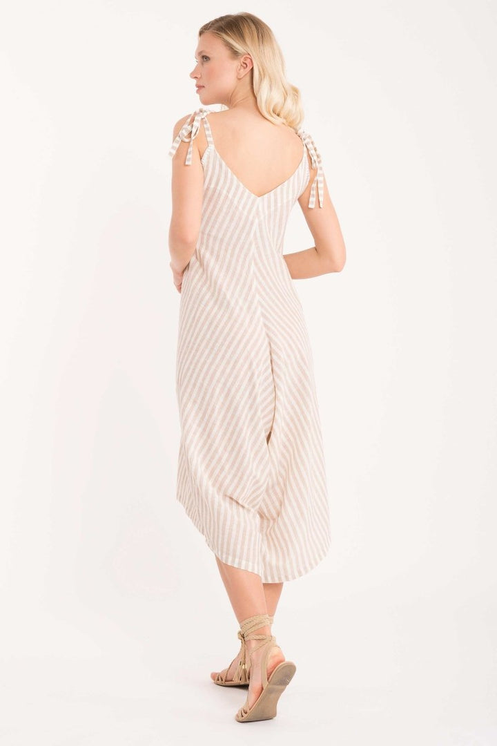 ABITO TUTA RIGHE- IC21-033 - #Moda Mare Positano#