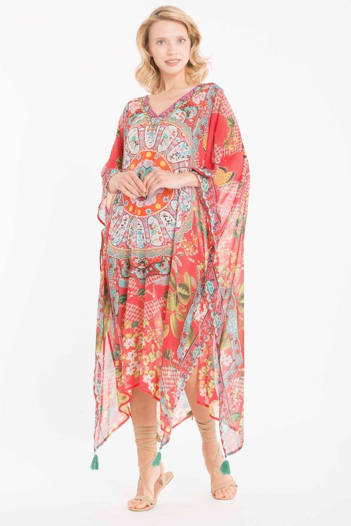 PONCHO TONI ROSSI- IC22-156 - #Moda Mare Positano#