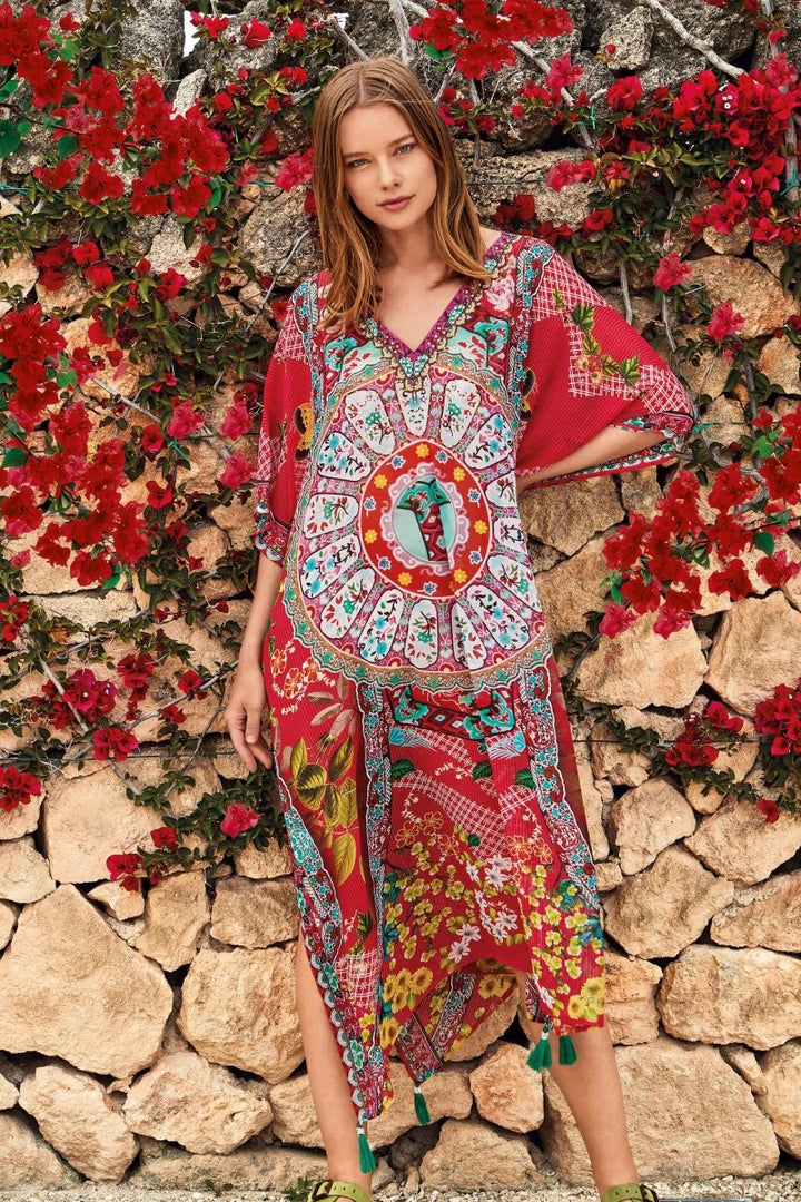 PONCHO TONI ROSSI- IC22-156 - #Moda Mare Positano#